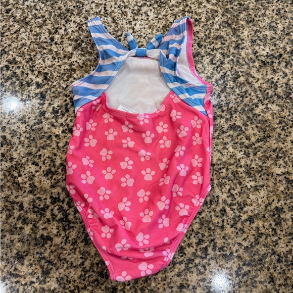Nickelodeon Kids Pink Swimwear with Cartoon Characters Size 3T - Picture 3 of 5
